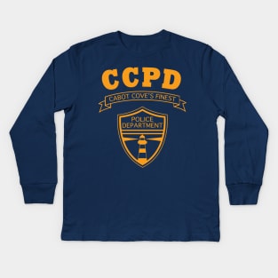 Cabot Cove Police Department Kids Long Sleeve T-Shirt